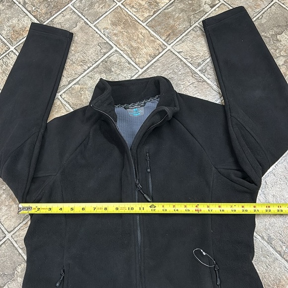 WindRiver Heavyweight Fleece BNWT Full Zip, Side and Chest Zip Pockets Black - Picture 10 of 11